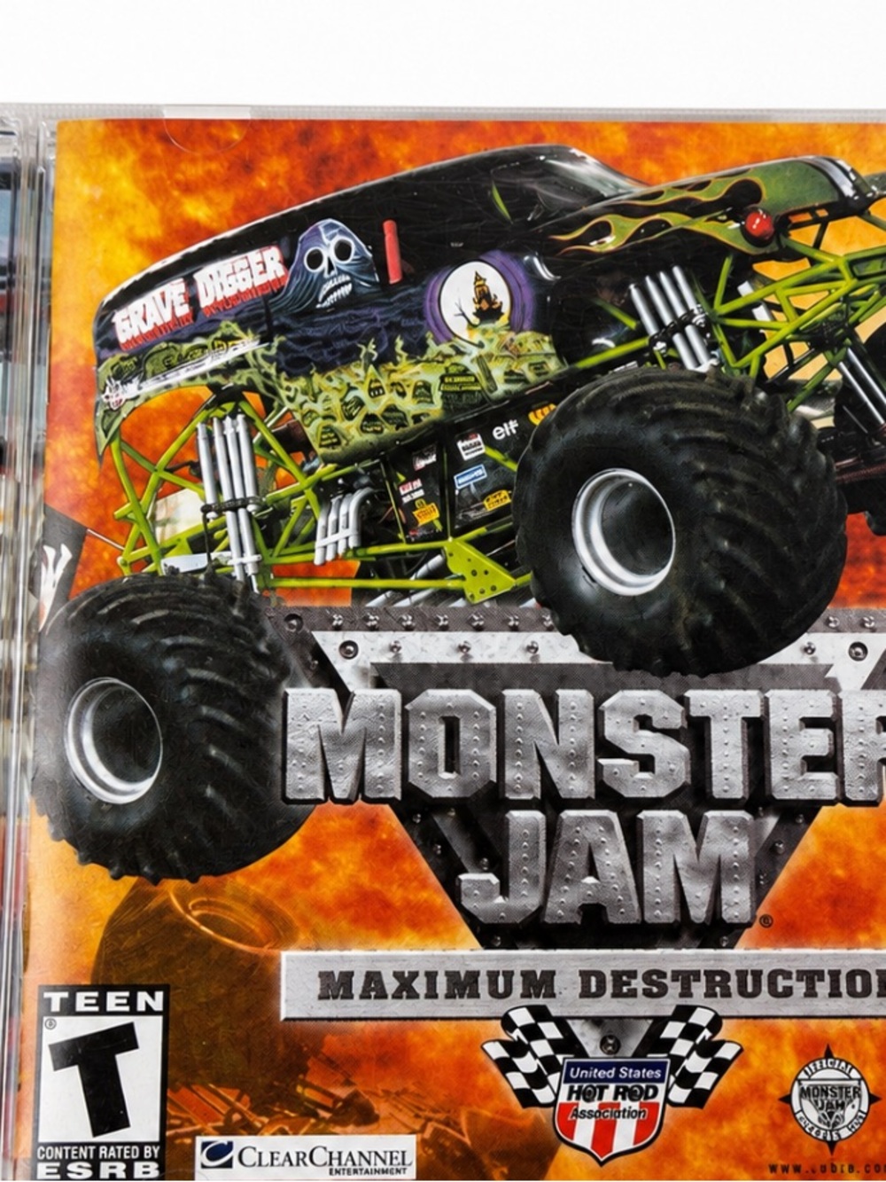 Grave Digger Monster Jam PC Game - Black & Green
